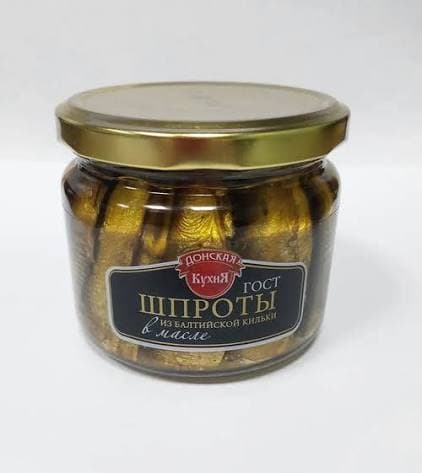 Килька стекло банка