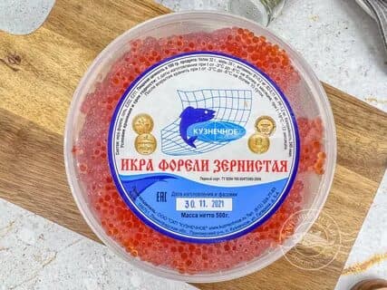 Икра форель (Кузнечная) 500гр